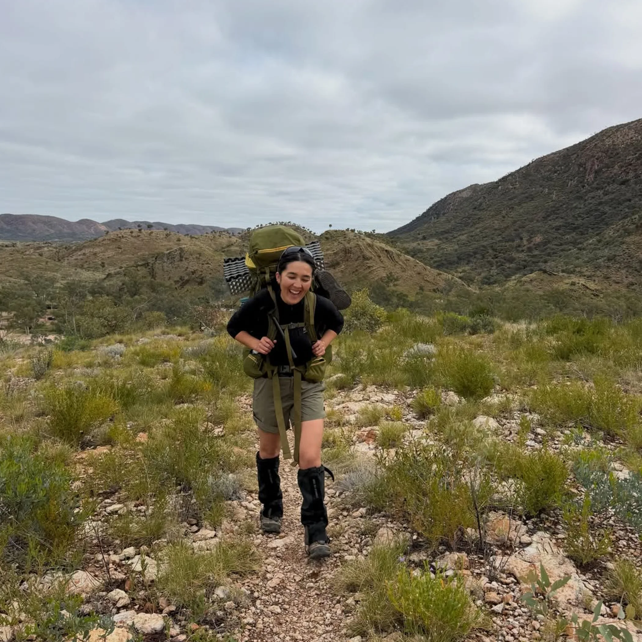 clean sharp hiking photograph