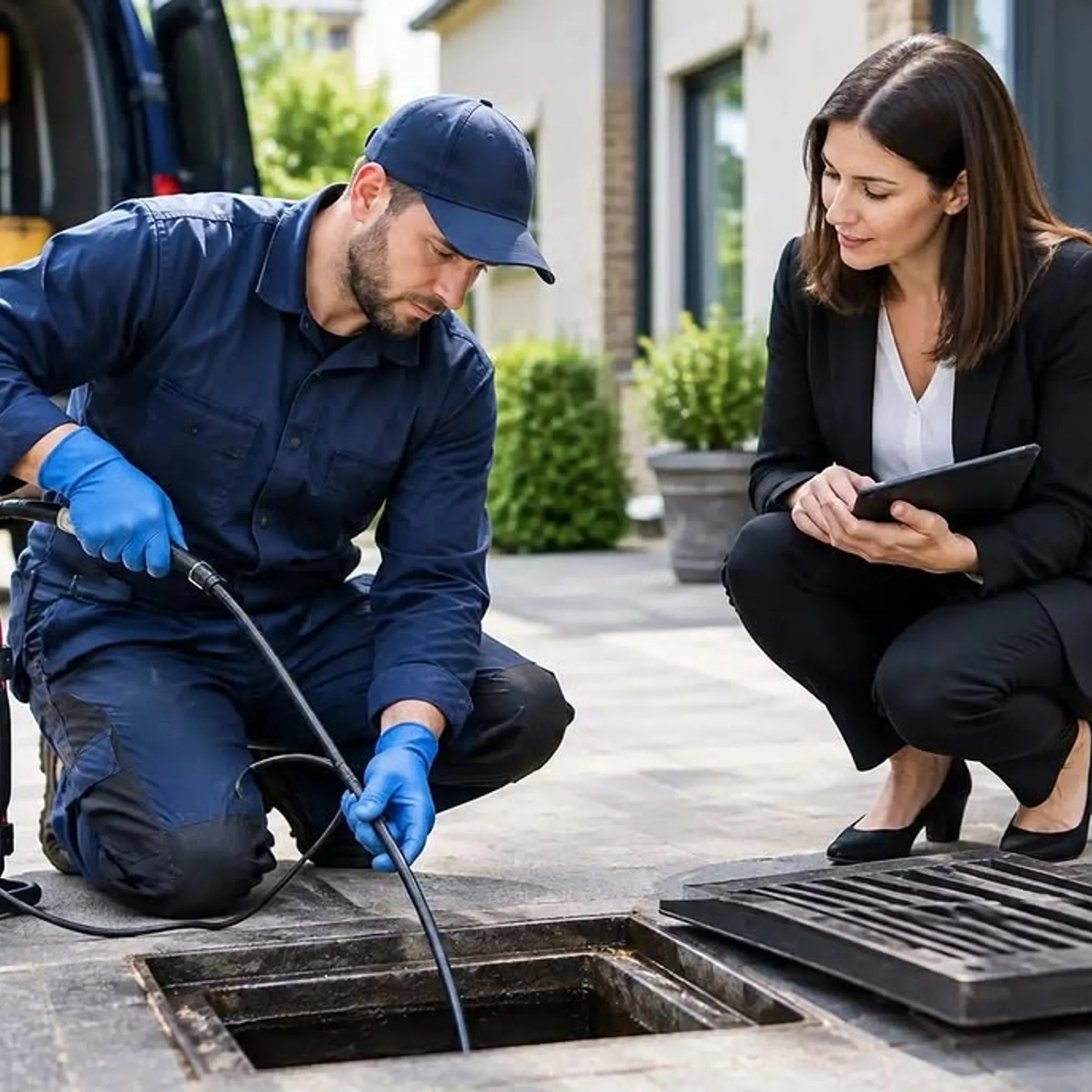 drain blockage inspection