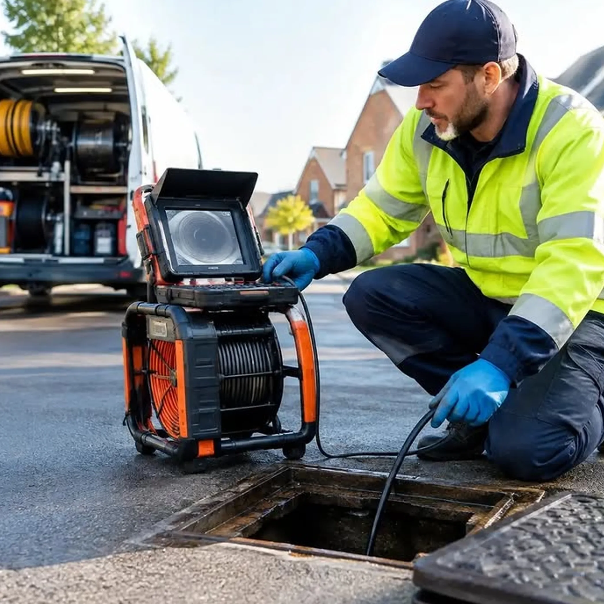 professional drain inspection